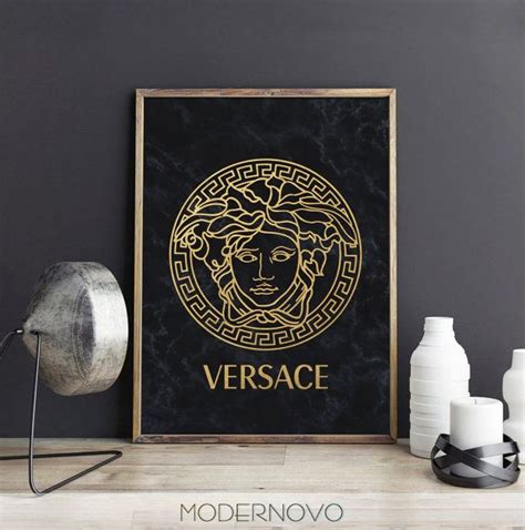 versace printed statue|Versace Wall Art Prints and Canvas .